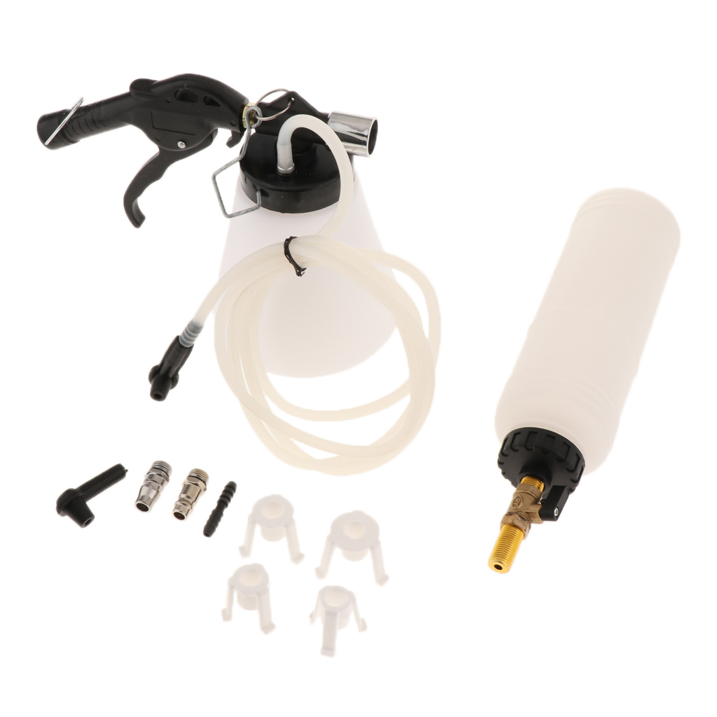 Pneumatic Brake Fluid Bleeder Kit,Car Air Extractor Clutch Oil Bleeding