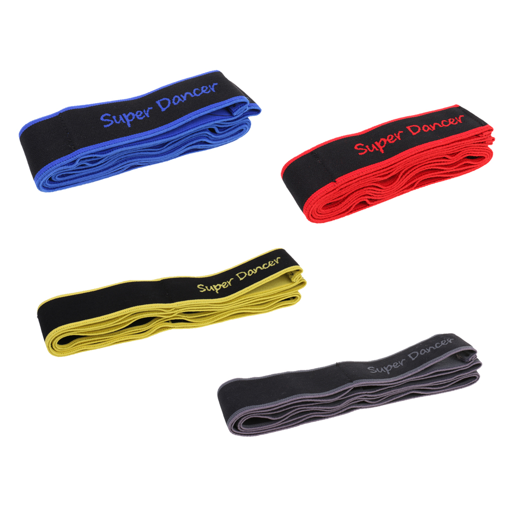 8 Loops Latin Dance Training Band Fitness Yoga Stretching Strap Workout Gym for Coordination Balance and Endurance Training