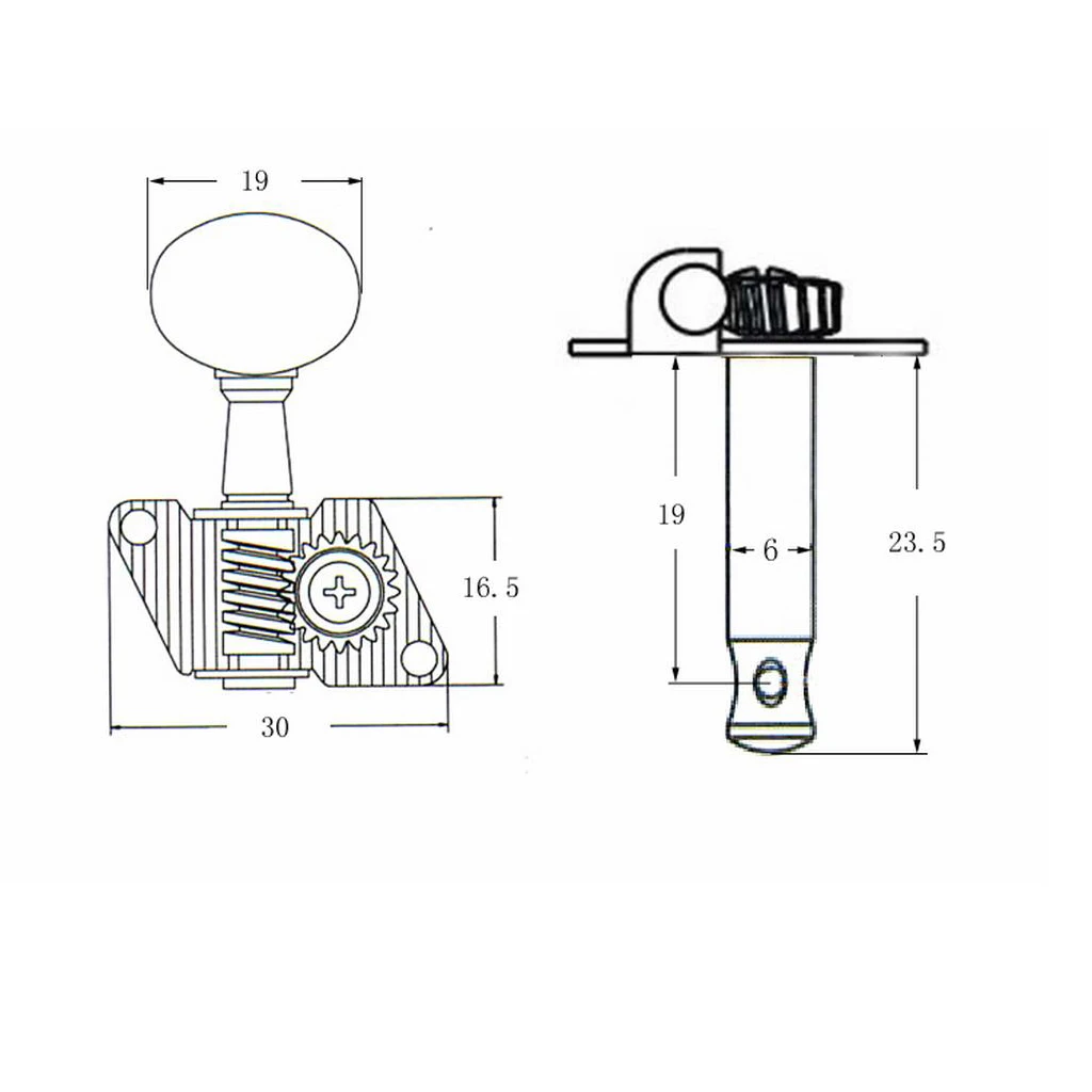 Keys Mechanical Dowels Tuners String Tuners Closed Heads Replacement Parts For Acoustic Electric Guitars 3R3L