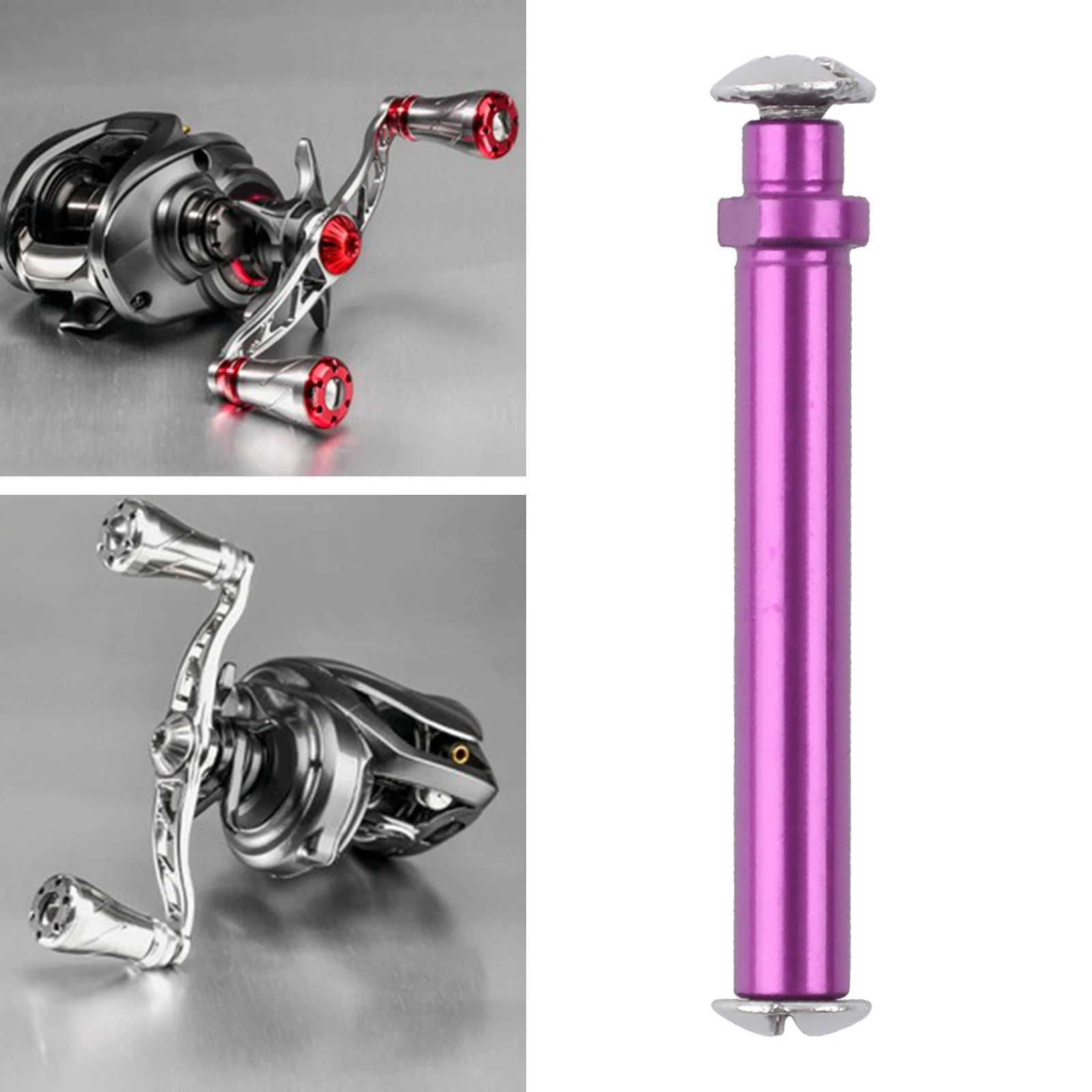 Aluminum Alloy Fishing Reel Shaft Repairing Tool Fishing Handle Knob Accessories 3cm