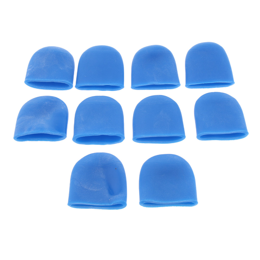 5 Pairs Gel Toe Cap Protectors Sleeves Toenails Loss Blisters Corns Cushions