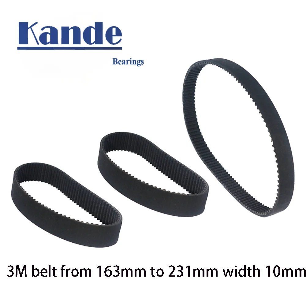 Details about   10mm Width HTD 3M Timing Belt Loop 3mm Pitch 483-2172 mm for Pulley 3D Printer 