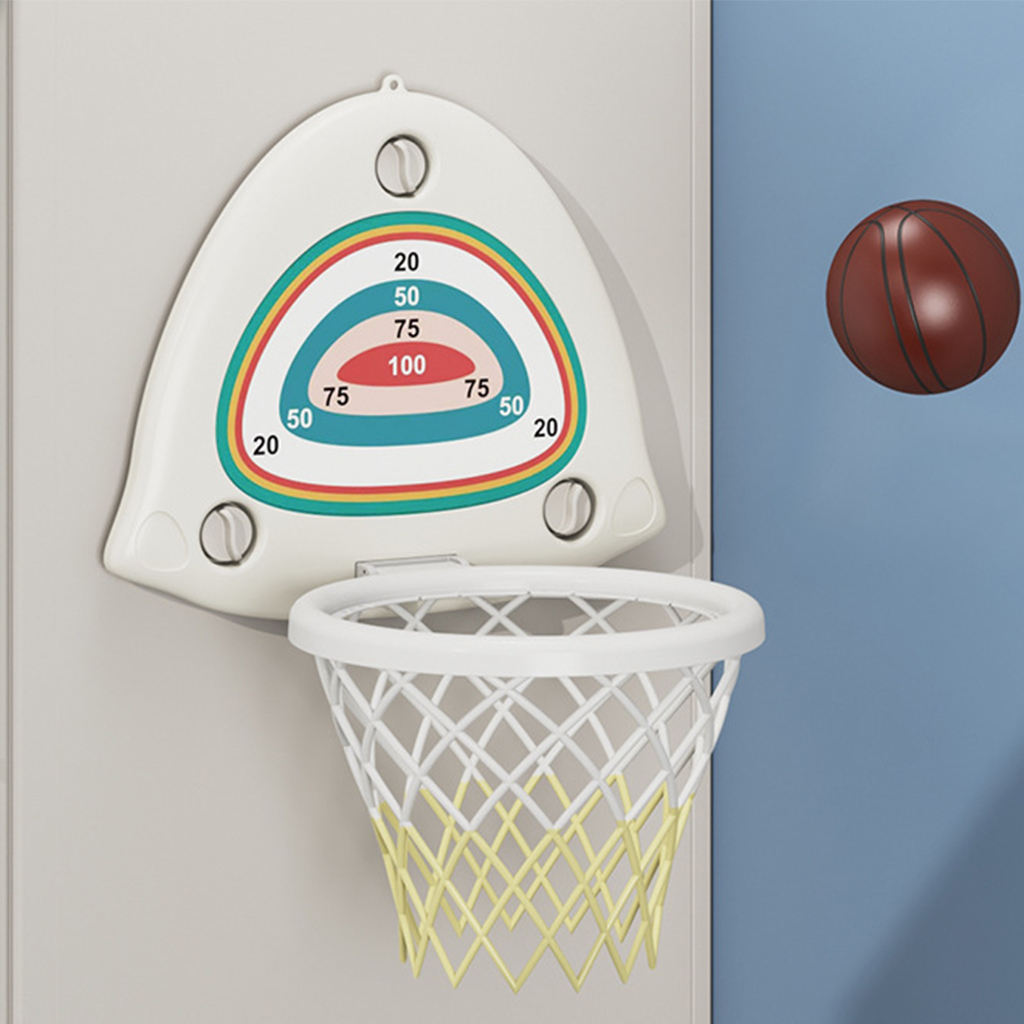 ing Basketball Board Indoor Mini Wall Mounted Ball Net Kids Playing for Children Basketball Game