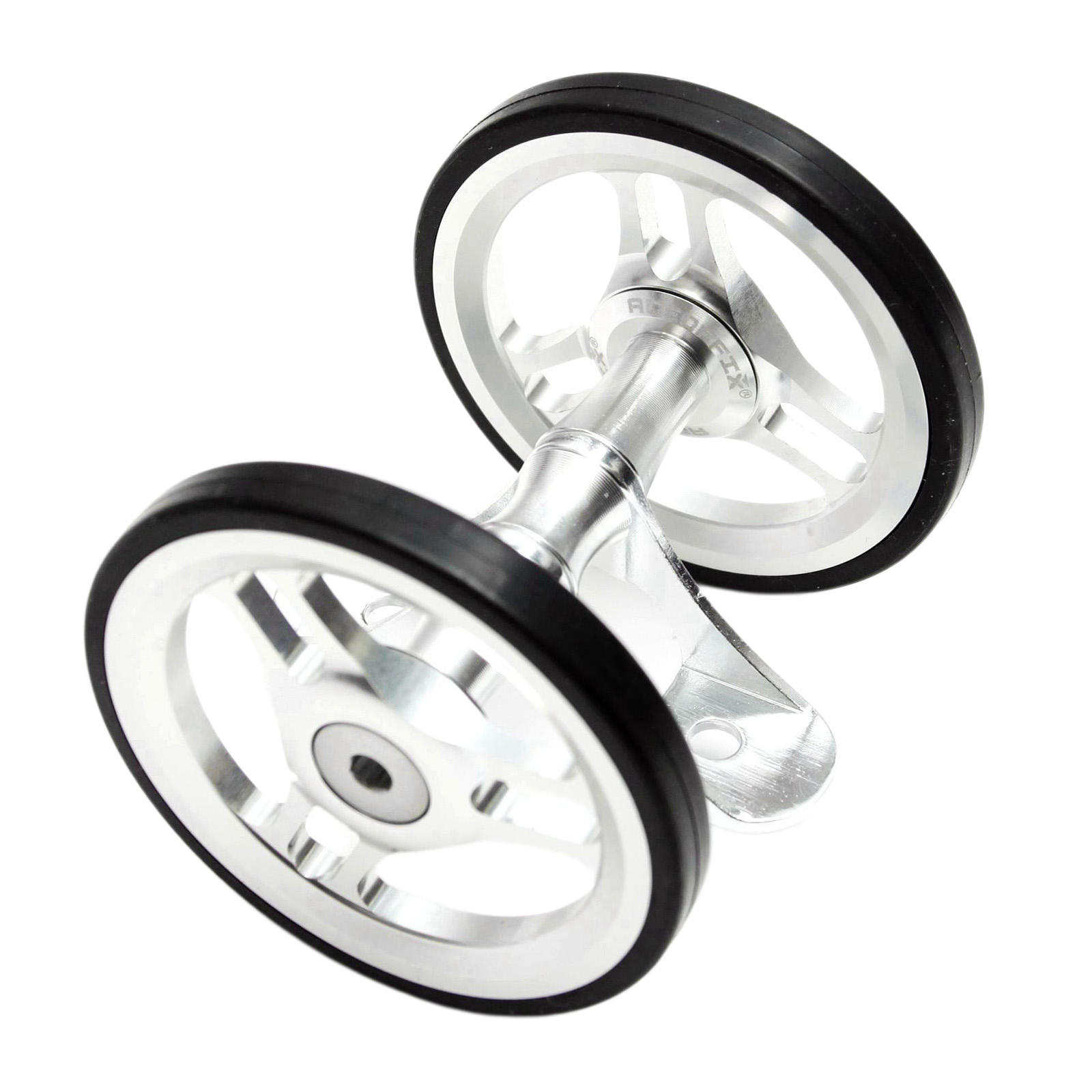Folding Bike Easy Wheel EZ Wheels for Brompton Wheel Roller for Traveling Carrying Modification Bicycle Spare Wheels Outdoors