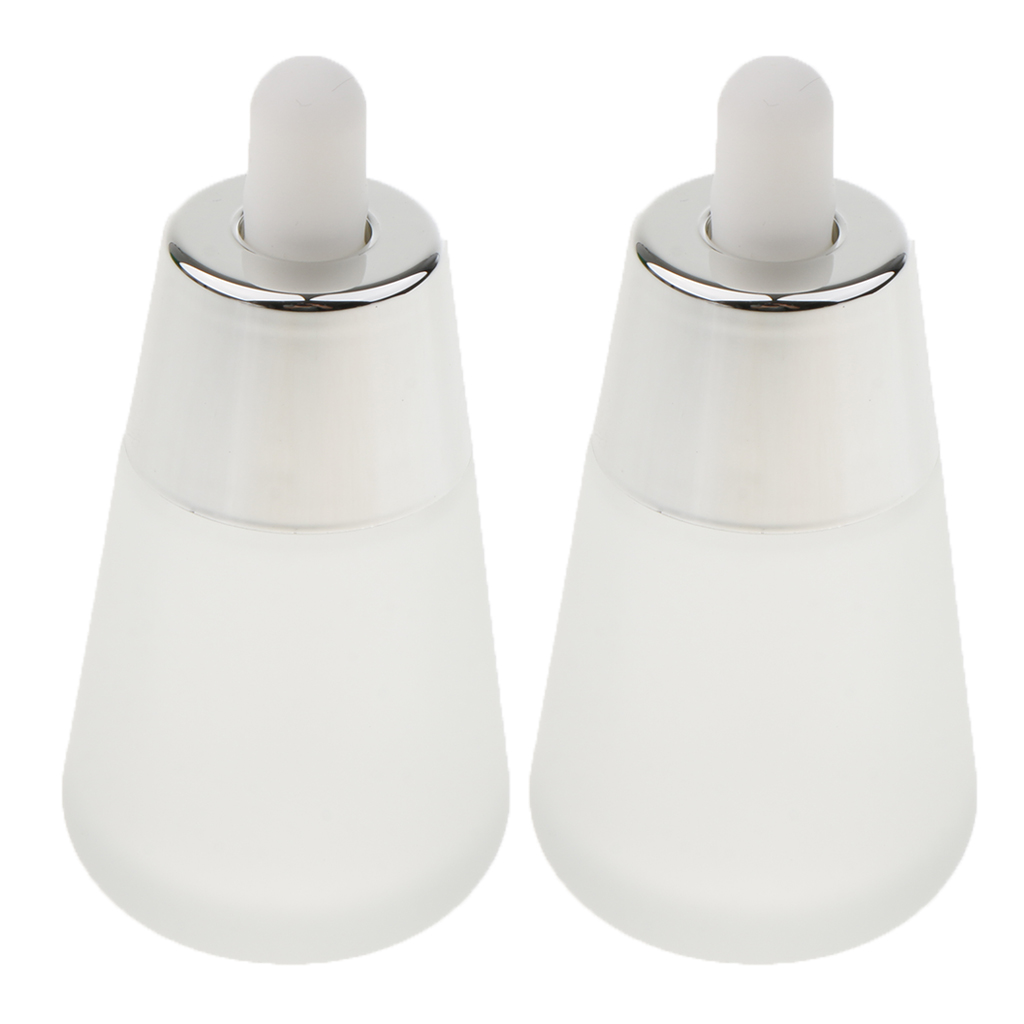2pcs Empty Bottles Glass Bottles for Essential Oil And Aromatherapy,