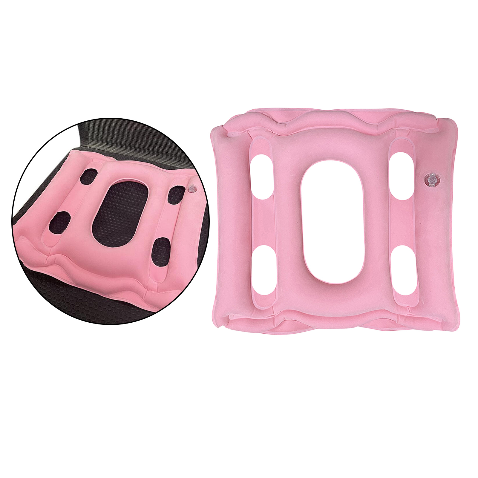 Air Inflatable Seat Cushion for Office Home Seat Wheelchair Spine Protection