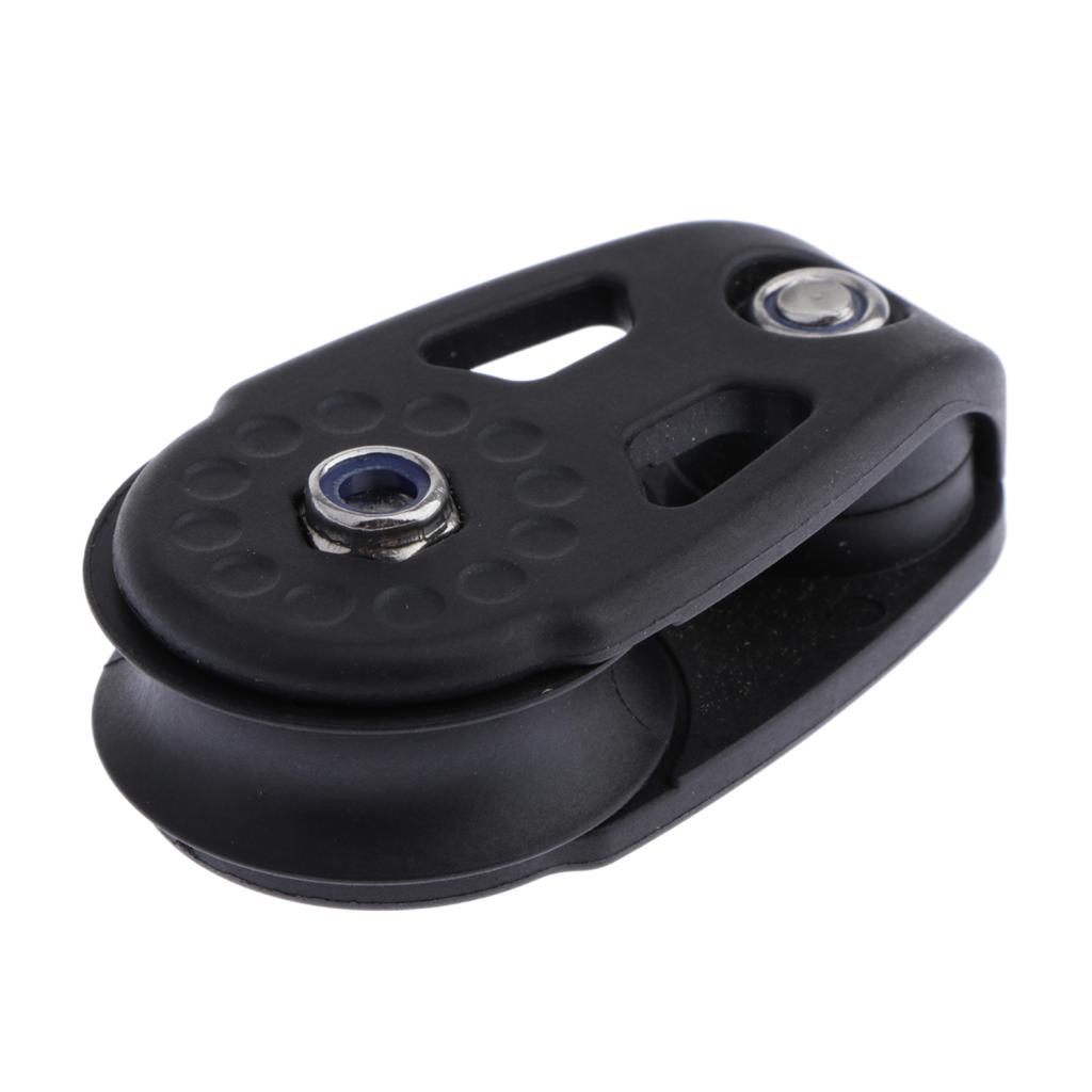 MagiDeal Marine Kayak Canoe Pulley Block Sheave for Canoe Anchor Trolley