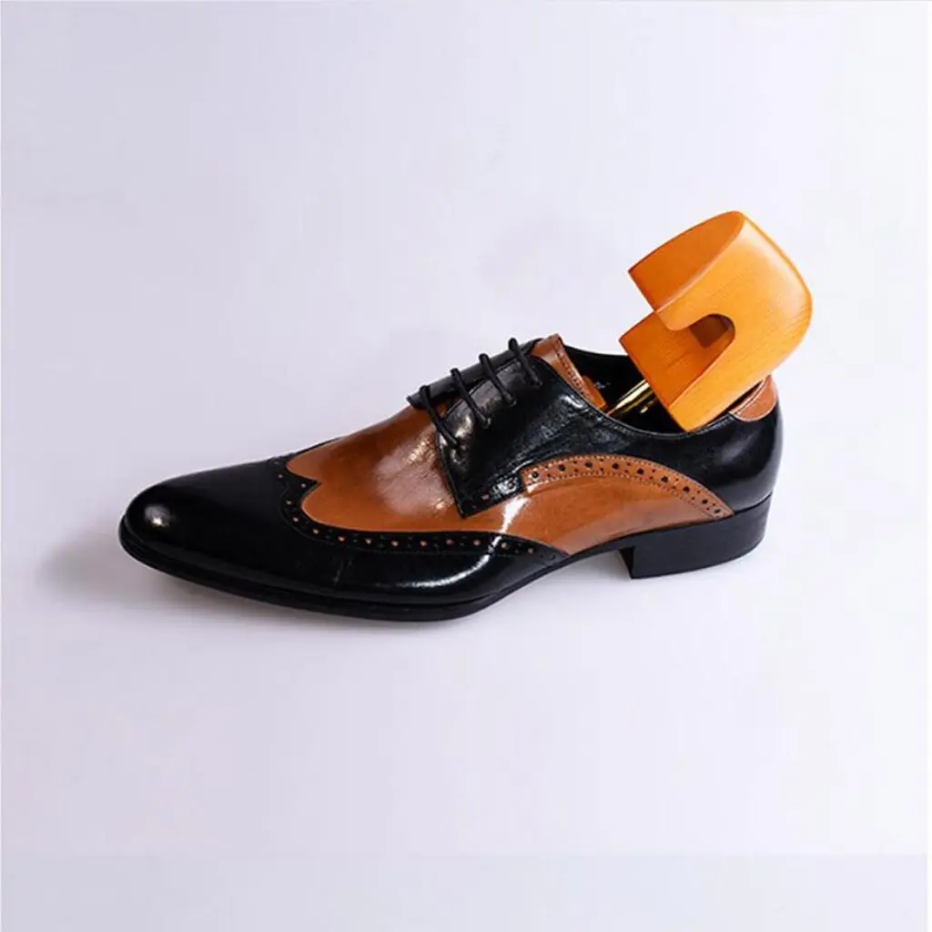 Men`s Wooden Shoe Tree Shaper Stretcher Shoes Expander EUR 39-46 / UK7-11