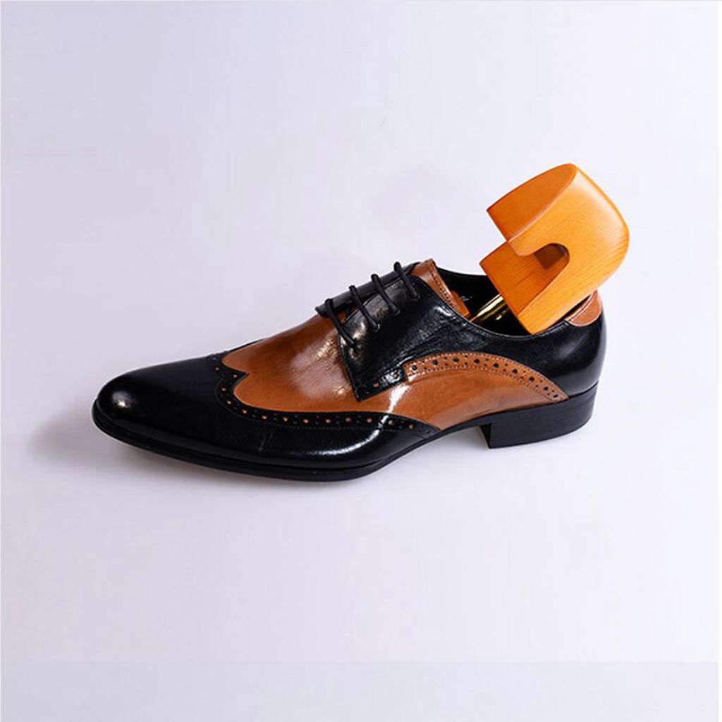 Men's Wooden Shoe Tree Shaper Stretcher Shoes Expander EUR 39-46 / UK7-11