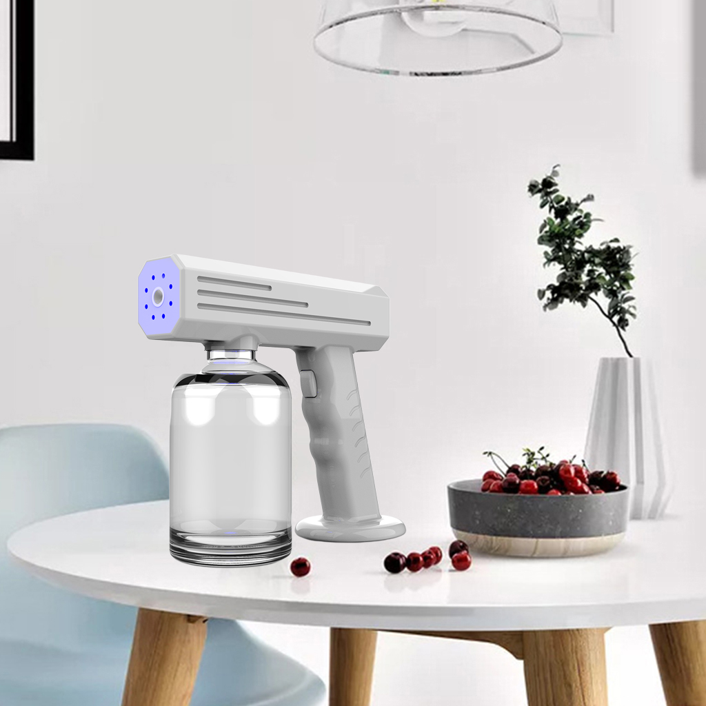 Handheld Electric Nano Steam Disinfectant Sanitizer Fog Machine 480ml USB Charging 2600mAh