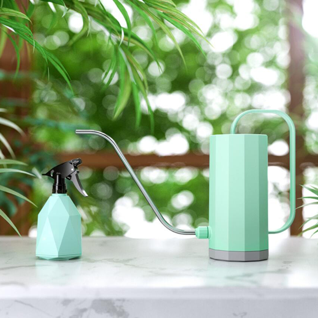 40oz Long Spout Watering Can Small Candy Color for House Plants Gardening