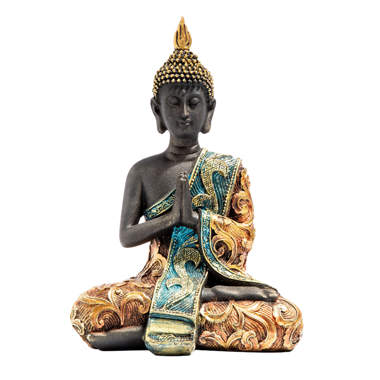 Decorative Buddha Statue Hindu Figurine Sculpture Living Room Decor Craft
