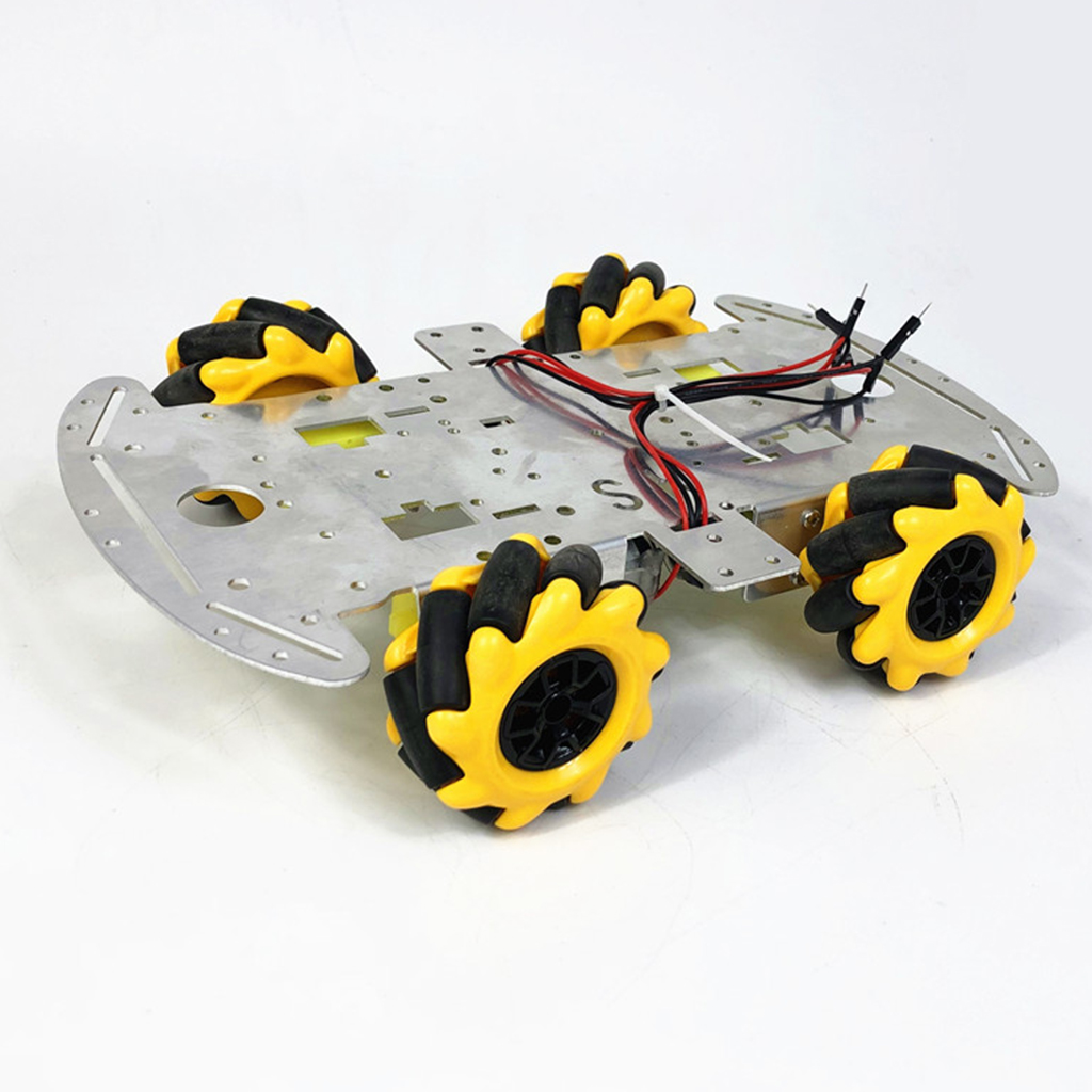 Mecanum Wheel Robot Kit 4WD Omnidirectional Wheels Smart Robot Car Chassis Kit