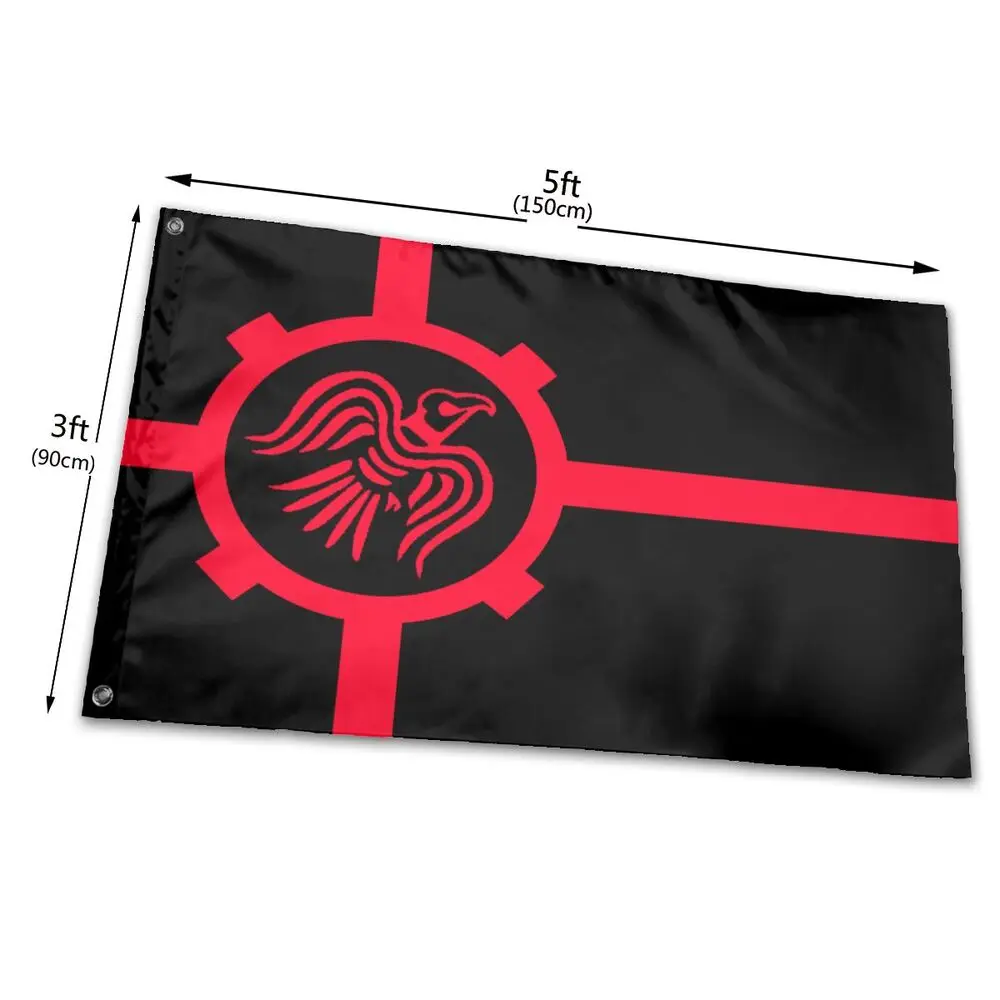 Viking Raven Flying Flags