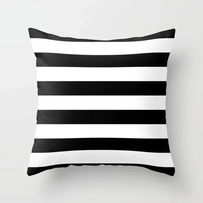 stripe-black--white-oon-pillow