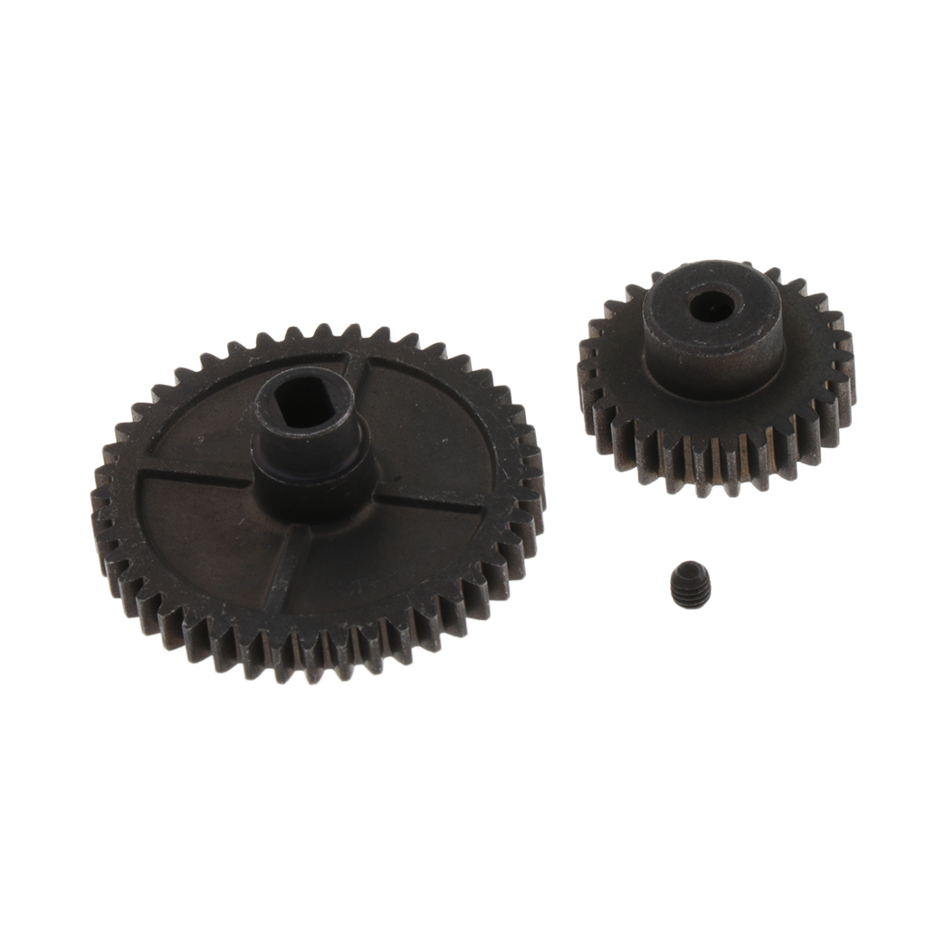 1/14 RC Car Diff Main Gear & Motor Gear For WLTOYS 144001 RC Car Accessories