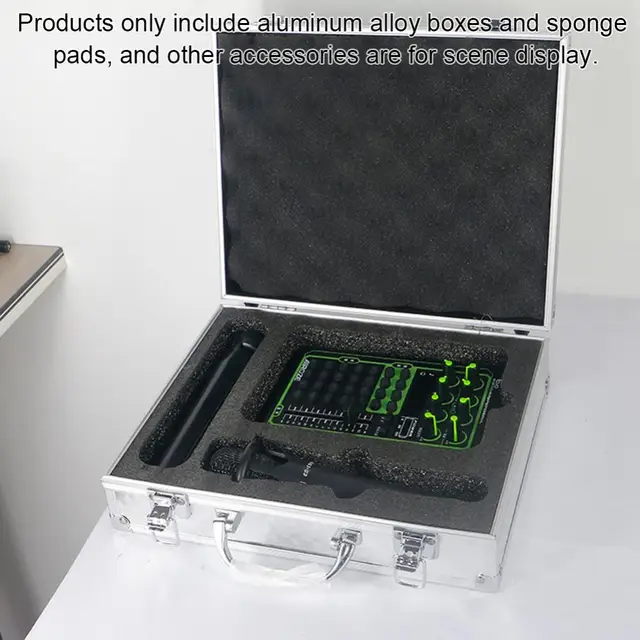Instrument Storage Case Microphone Case Foam with Sponge Microphone Box for  Broadcast Equipment - AliExpress