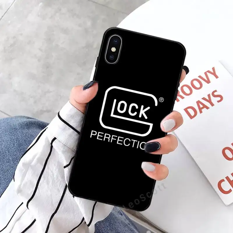 Glock Handgun Phone Case for iPhone 11 12 13 mini pro XS MAX 8 7 6 6S Plus X 5S SE 2020 XR best iphone 13 pro max case