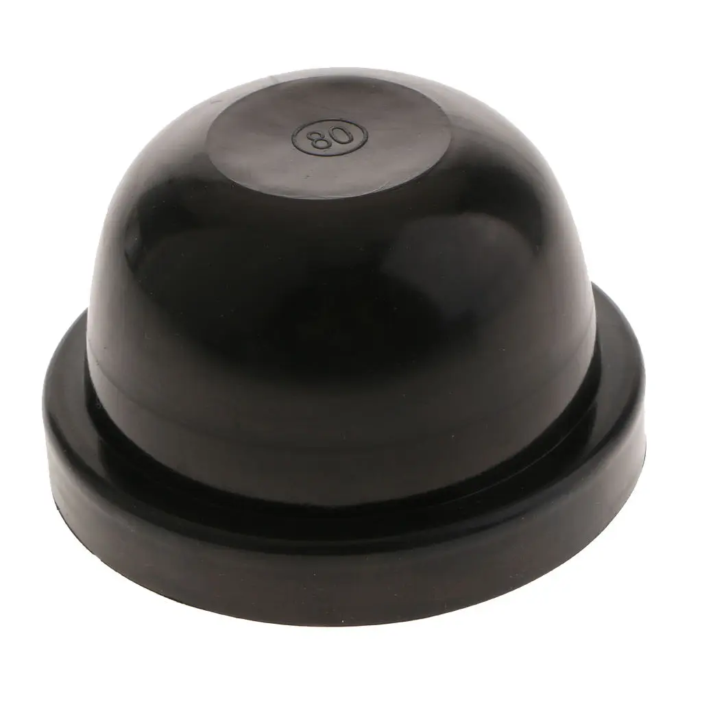 1 Pcs Car Rubber Seal Dustproof Covers Heatresistance For Auto LED Headlight 80X55mm Dustproof Cover