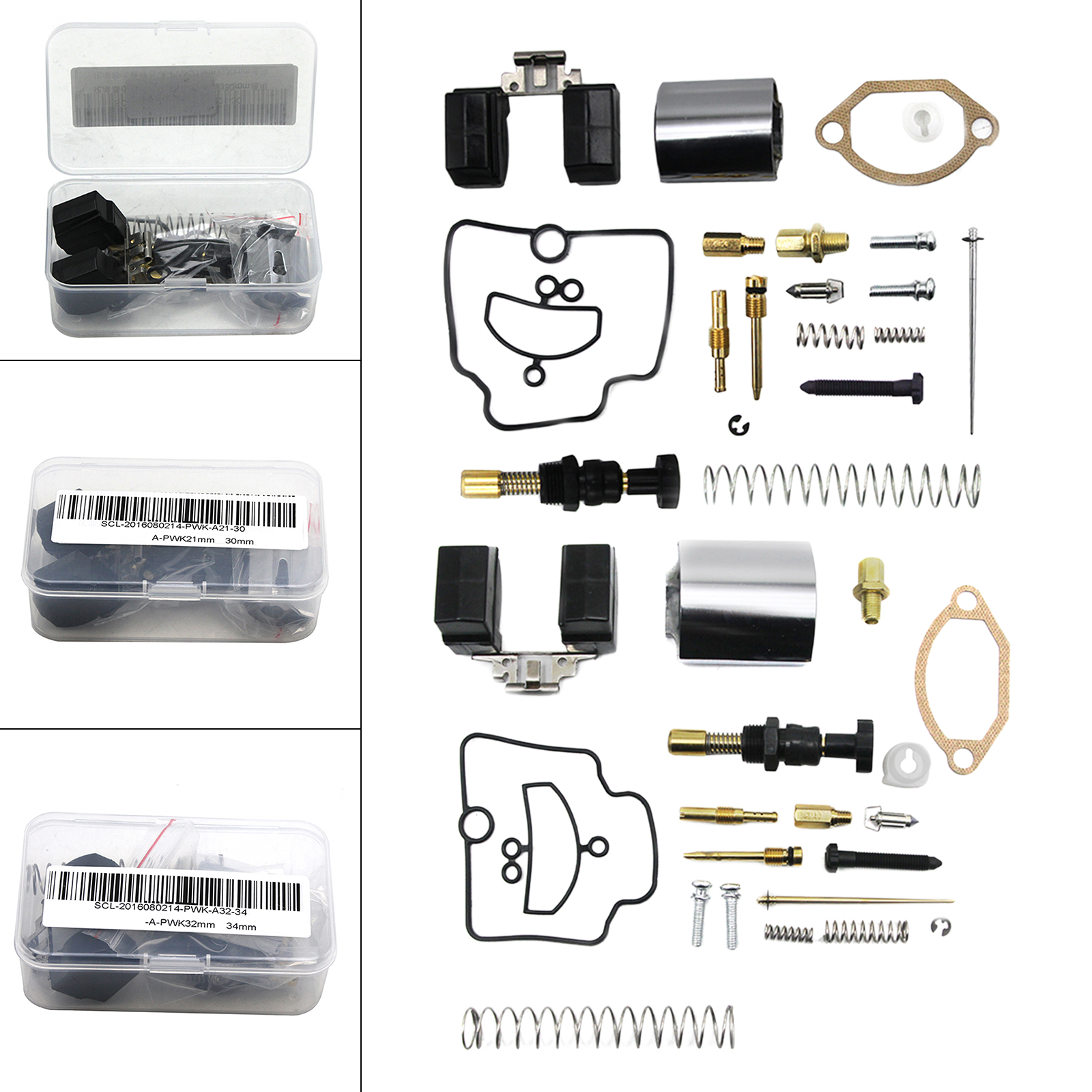 Motorcycle Carburetor Kits for PWK 24 26 28 30 32 34 36 38 40 KOSO OKO Mikuni