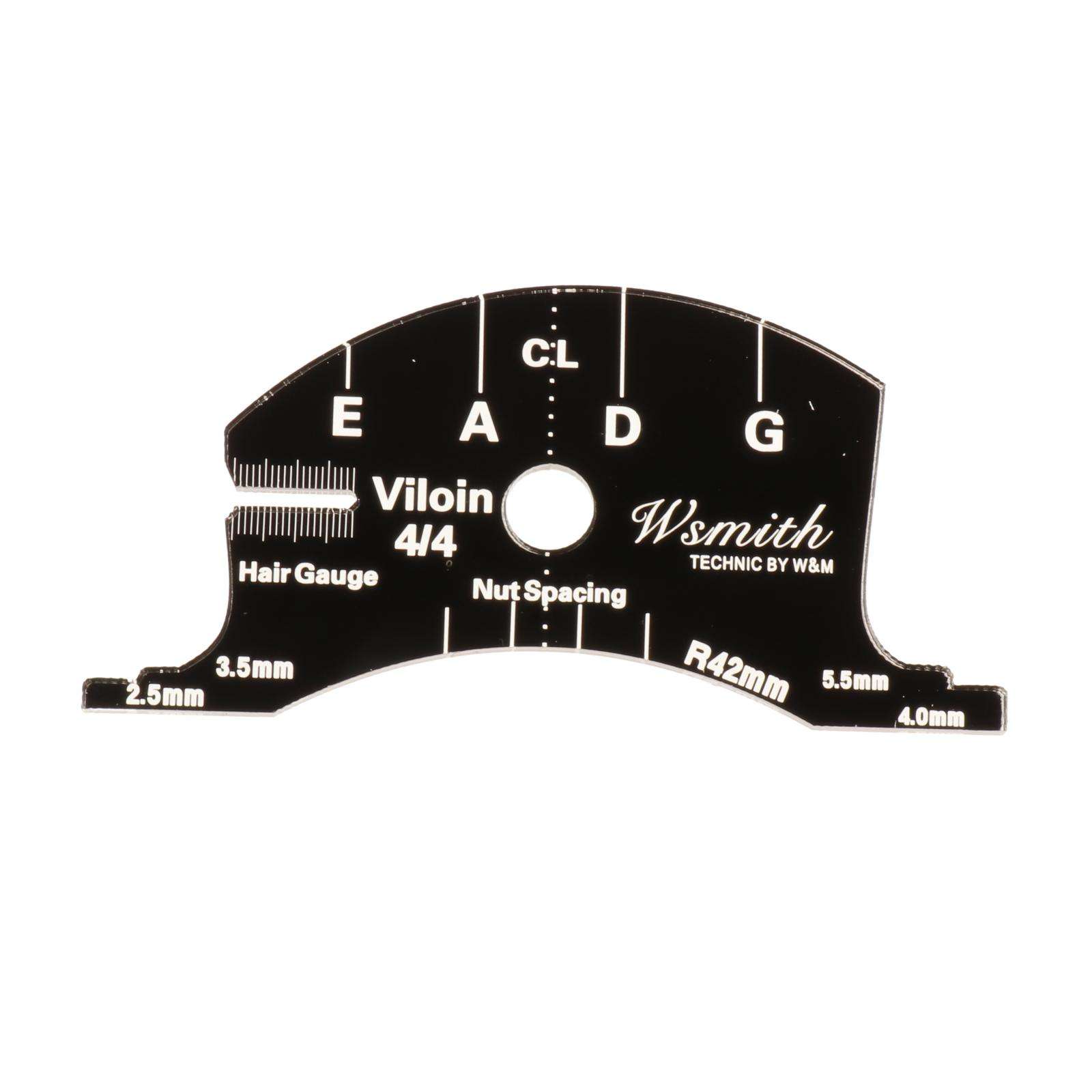 1/2 3/4 4/4 Viola Bridge Fingerboard Scraper Multifunctional Template Repair Reference Tool for Cello Violin Viola Accessories