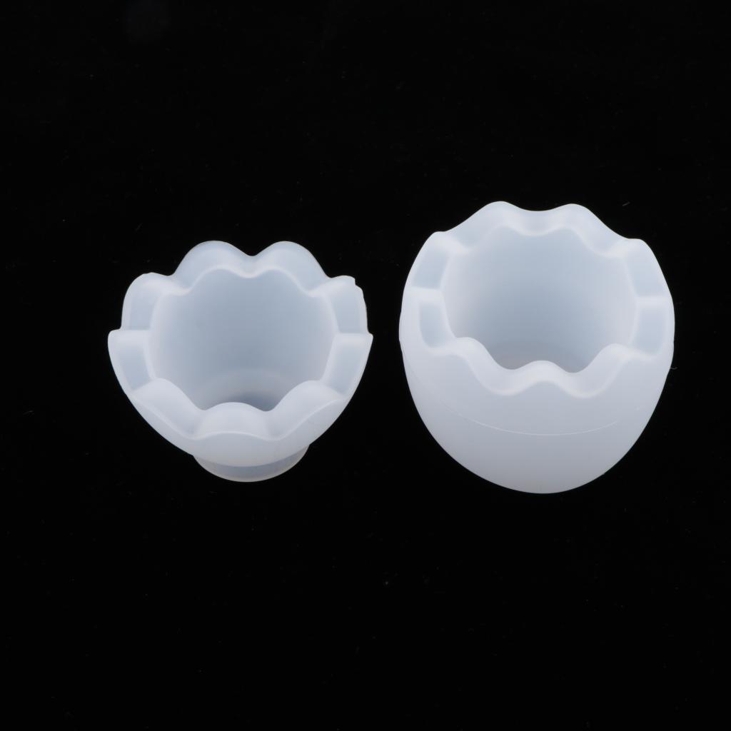 Candle Mold, 3D Personality Egg Shape, Silicone, 77mm Perfect For