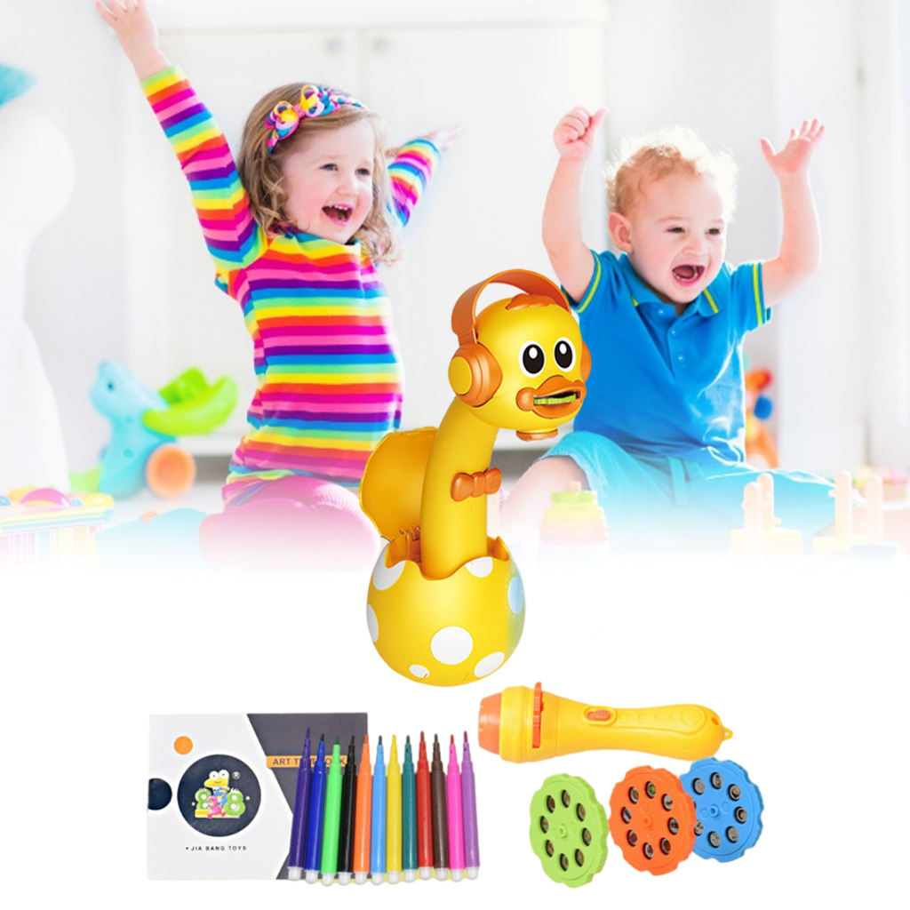 Trace and Draw Projector Toy Painting Toy Painting Tools Projector Painting Toy for Boys Girls