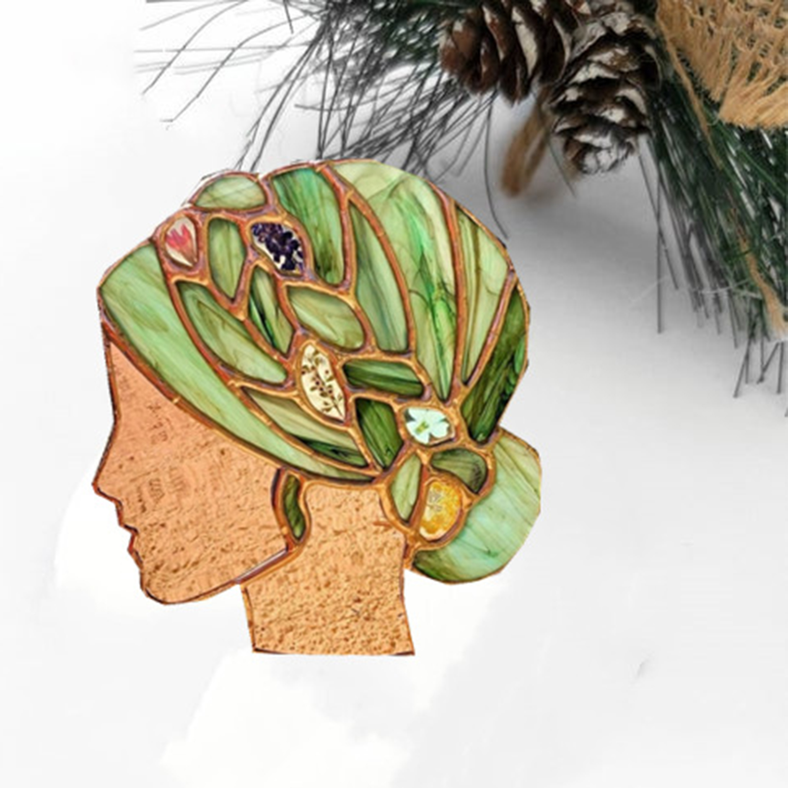 Acrylic Earth Art Statue Tag Mother Figurine Decor Goddess Salon Ornaments