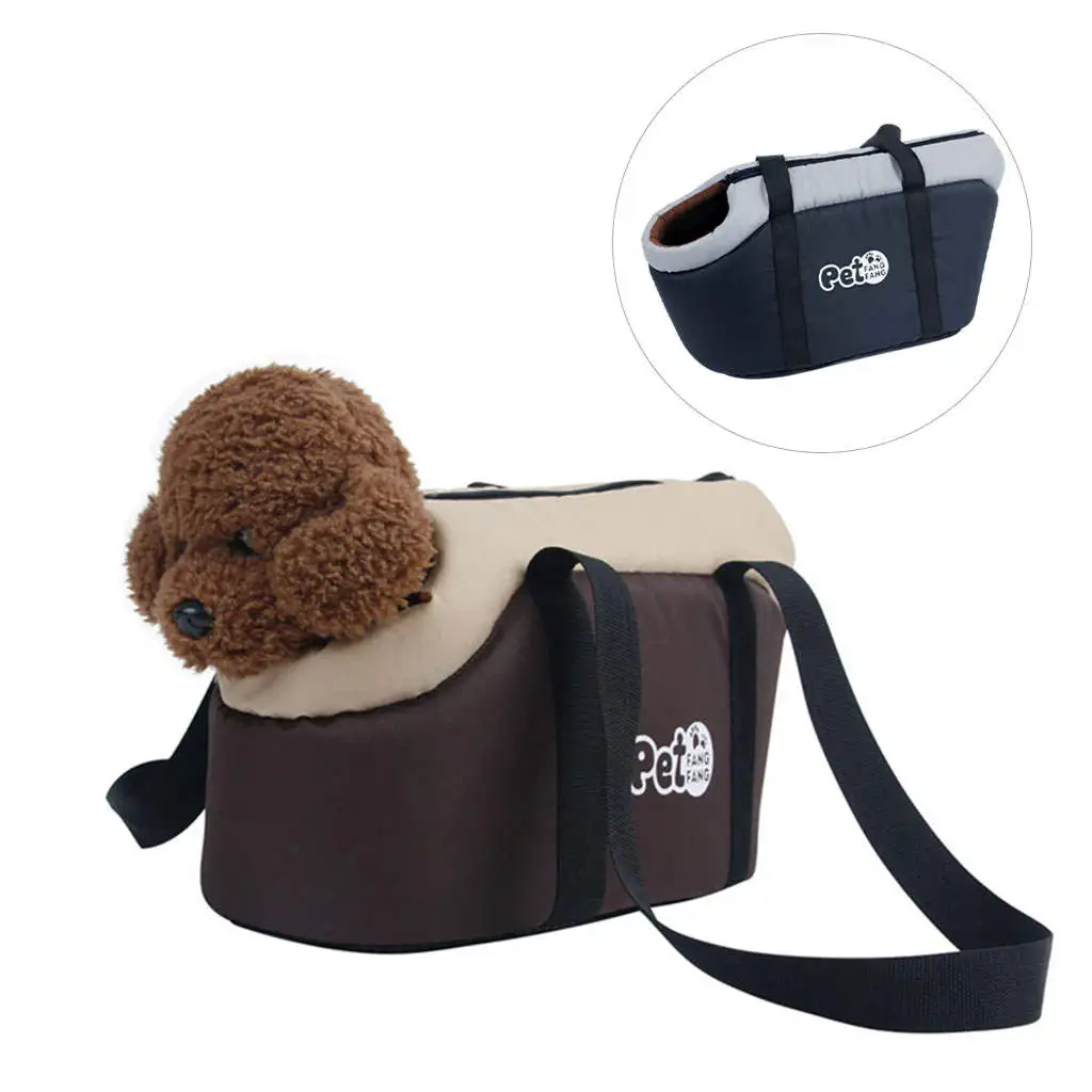 Portable Pet Dog Small Cat Carrier Soft Sided Comfort Bag Travel Case Puppy