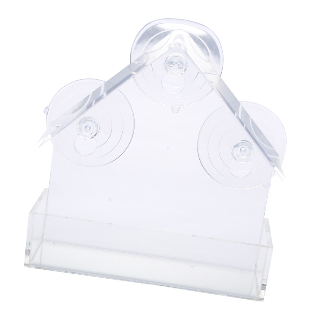 Clear Acrylic Window Bird Feeder Suction Cup Fit to Glass #2