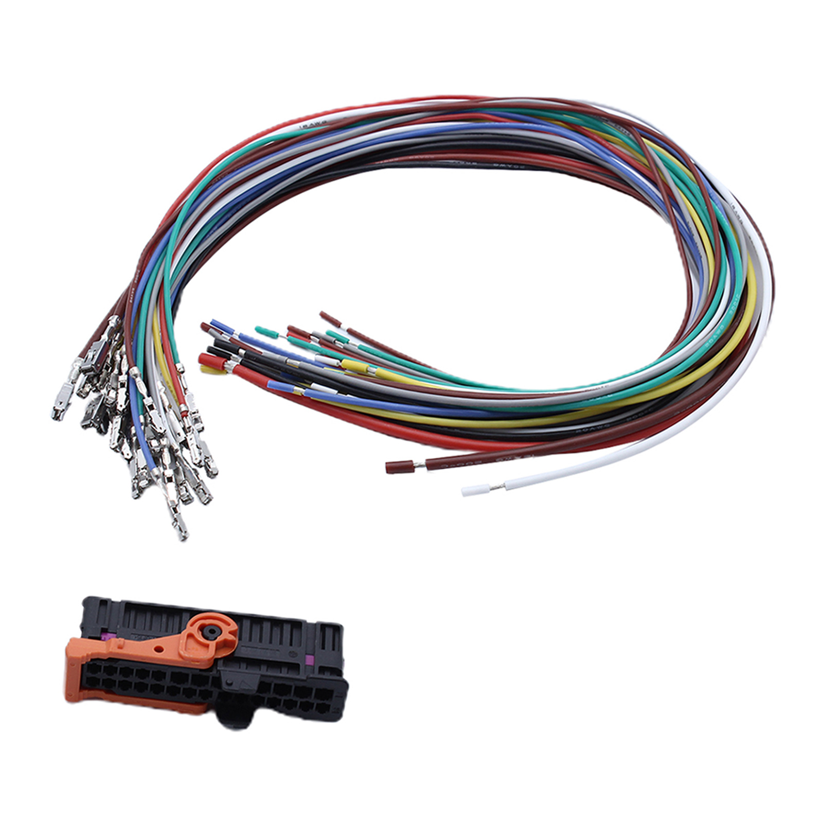 Direct Replacement ABS Front Rear Door Wiring Harness Repair Kit Set for VW Skoda