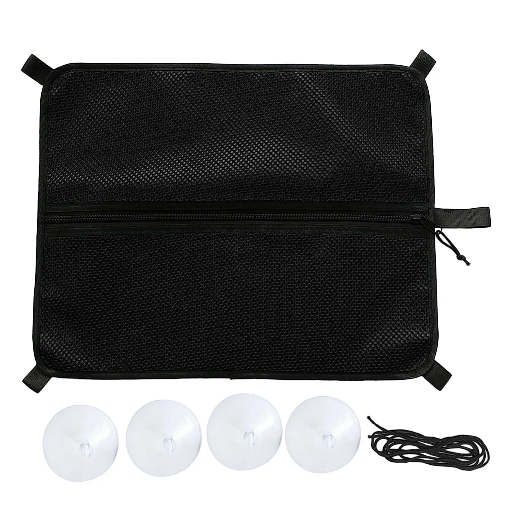 Premium Mesh Deck Storage Bag with Suction Cups For Surfboard Paddleboard Accessories