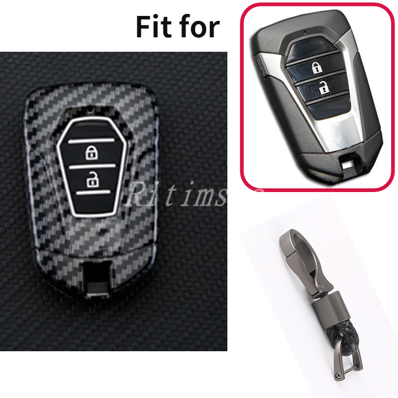 Nuova copertura della cassa chiave dell'automobile dell'abs del carbonio di arrivo per Isuzu d-max 2022 - He2d2b304b1704fa28718aaca693dd483R