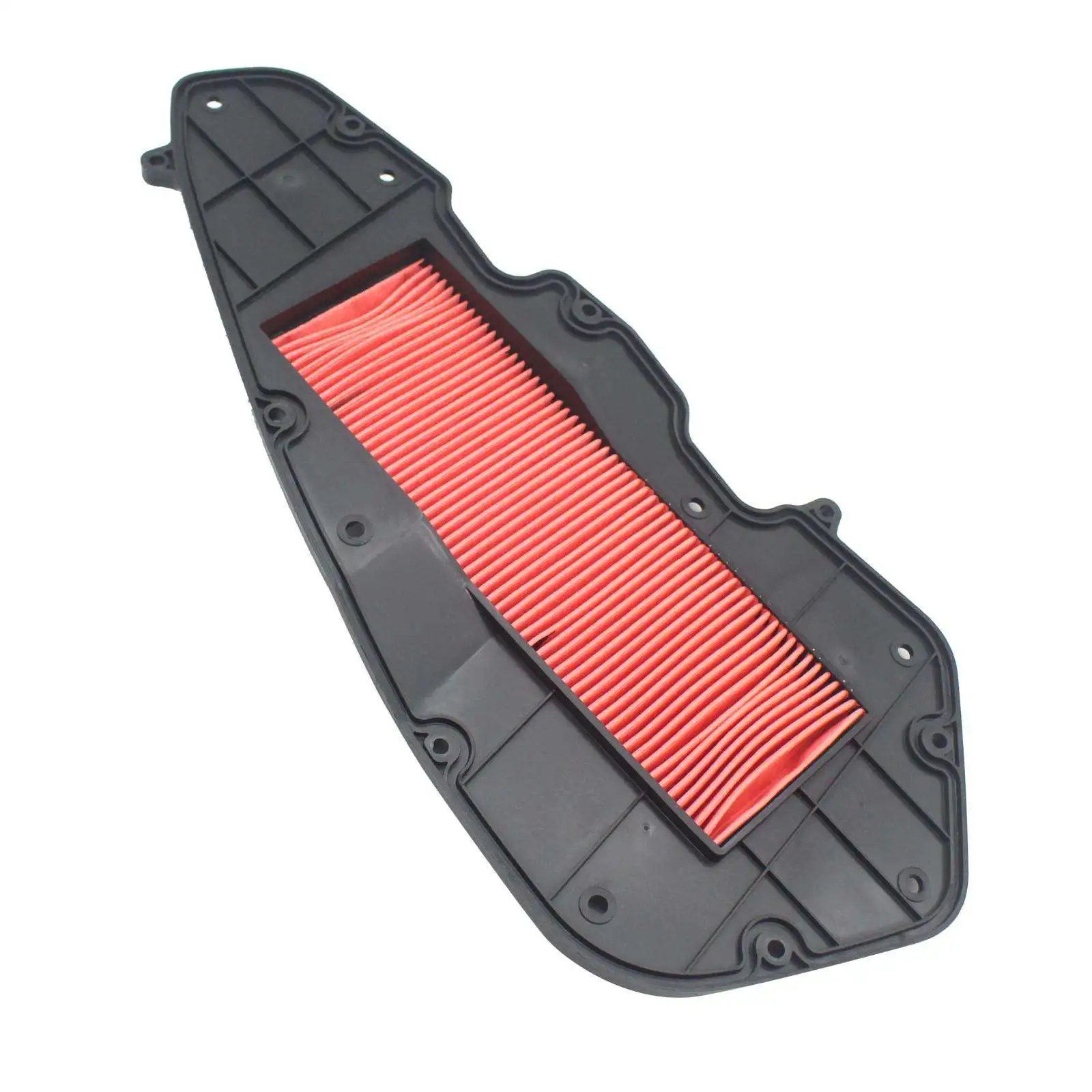 Motorcycle Air Intake Cleaner Filter Replacement for RT3 250 ZS250T-3 Red & Black