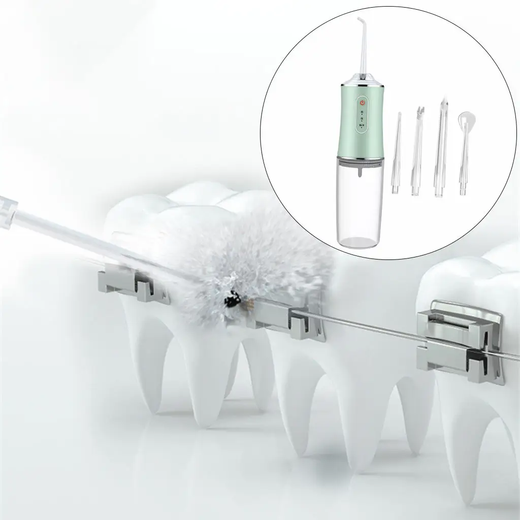 Electric Water Flosser Oral Irrigator Teeth Cleaner Whitening Family