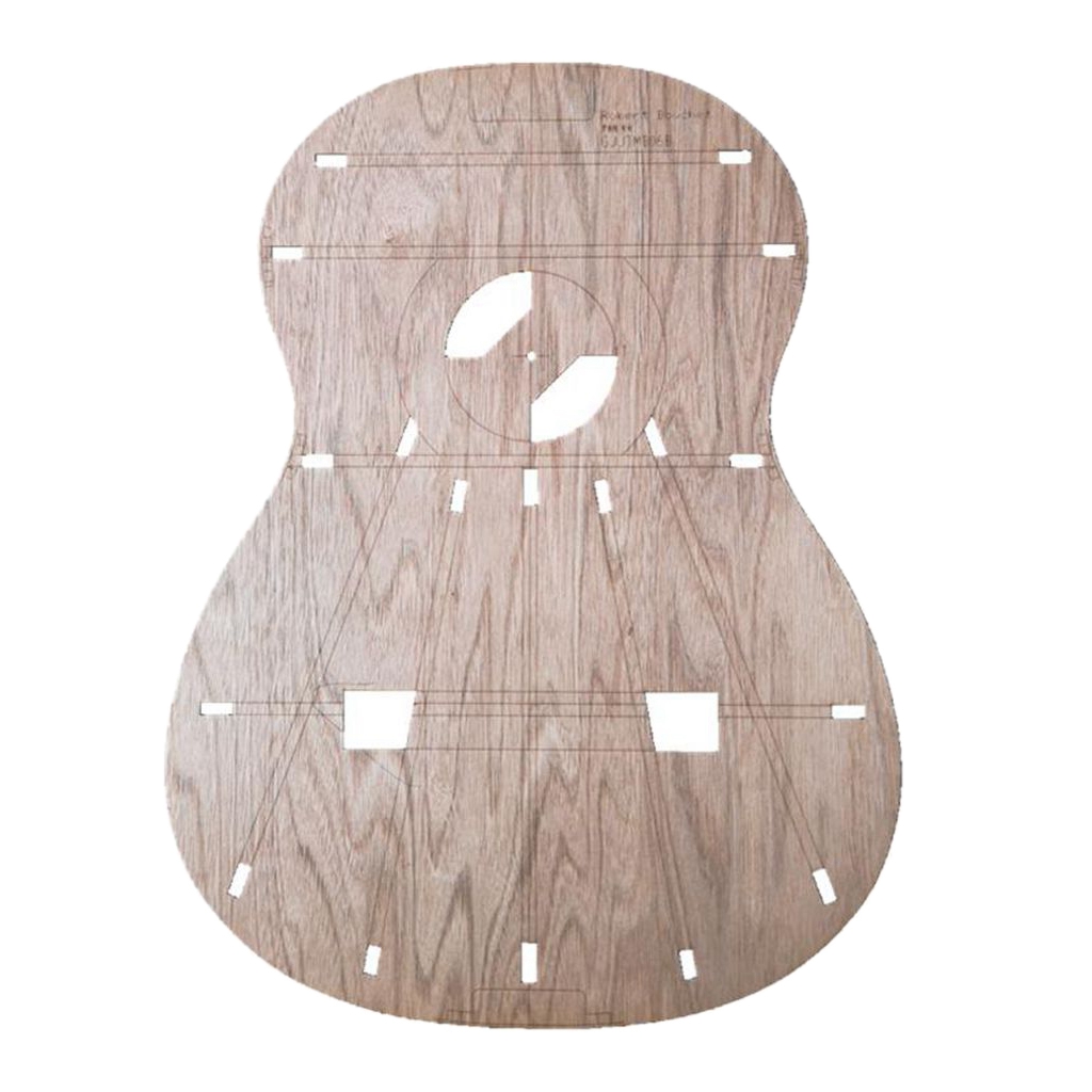 Guitar Body Template 2mm thickness for Robert   Classical Guitar