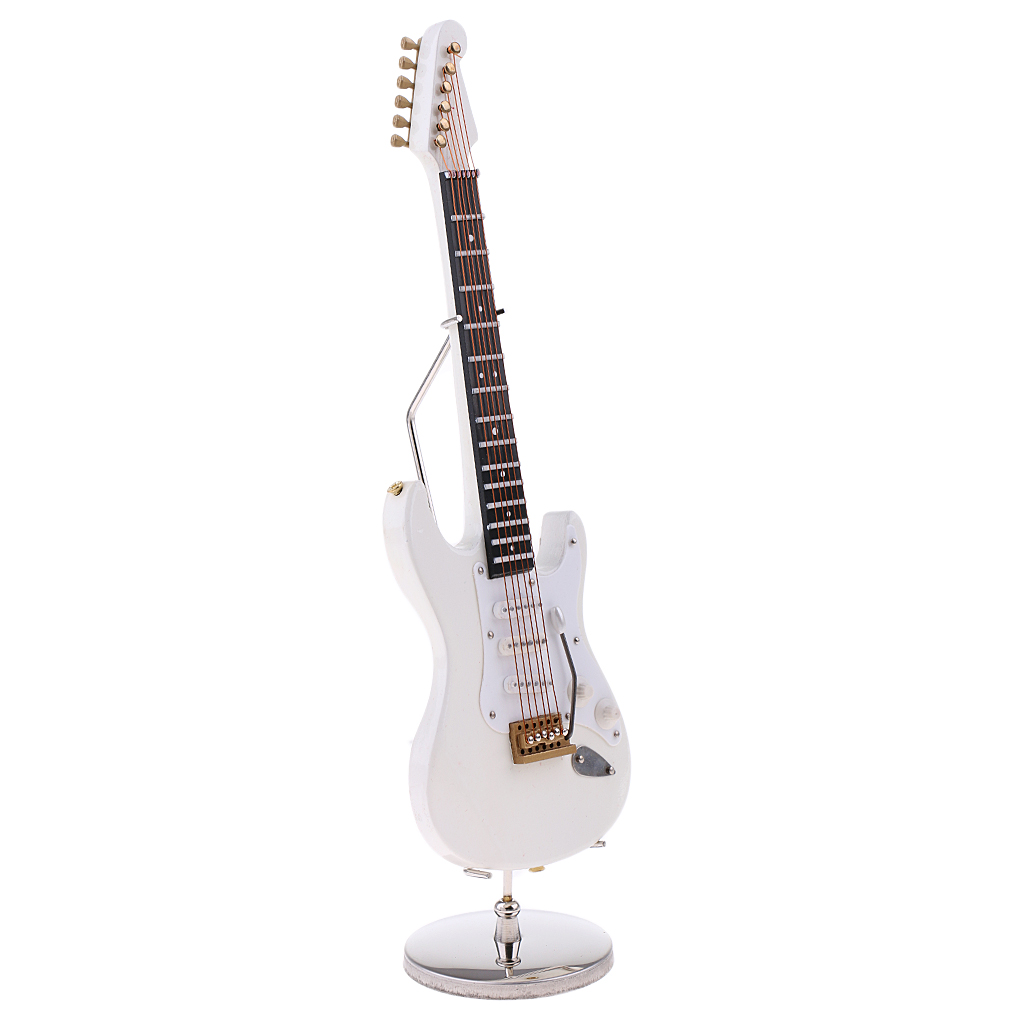 MagiDeal 1/6 Scale Wood Electric Guitar Model for 12 Inch Action Figure Accessory Kids Toys