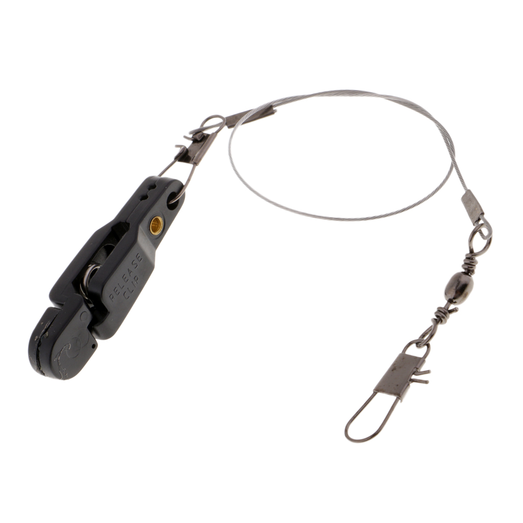 Snap Release Clip 12inch Leader For Weight,Planer Board,Kite,Offshore Fishing