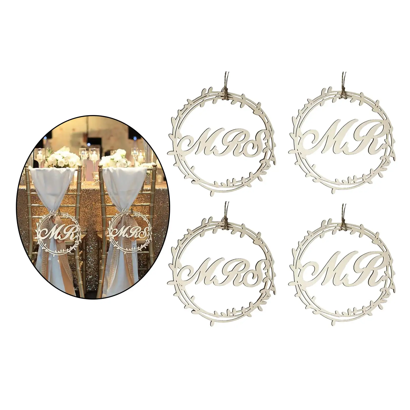 Wedding Decoration Married Couple Circle Shape for Wedding Ceremony Supplies