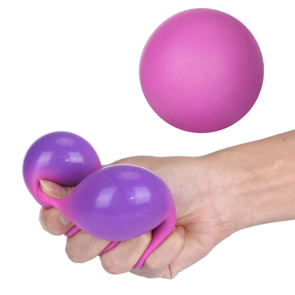 Kids Adult Squeeze Anxiety Ball Hand Fidget Toy Stress Relief Sensory Toy
