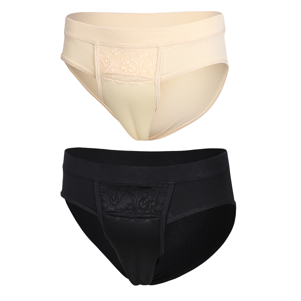 Men's Hiding Gaff Panty Shaping Transgender Crossdress Panties Underwear