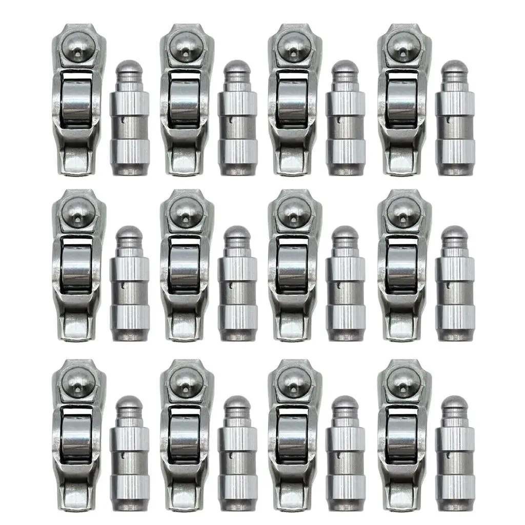 12 Pcs Rocker Arms and Lifters Kit Replacement for Ram 1500 3.6L 2013-2019 Ram ProMaster 1500 3.6L 2014-2018 5184332AA