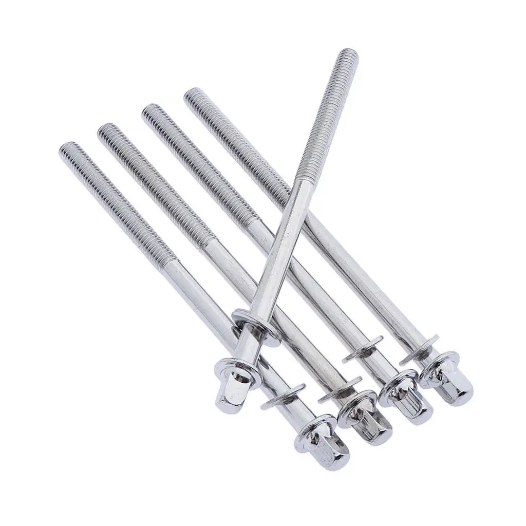 5x NEW 4inch Drum Tension Rods for Tom Snare Bass Drum  Accessories