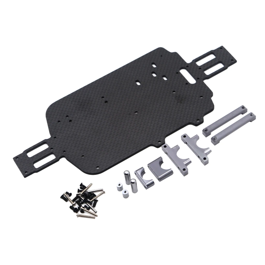 1Set RC Car Metal Chassis for Wltoys 1:18 Scale A949 A959 A969 A97 RC Car