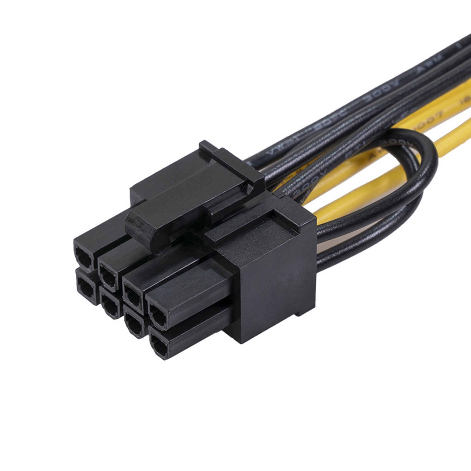 10pcs PCI Express PCI-e 6 pin to 6+2 8 pin Female Cable Adaptor Converter 20CM