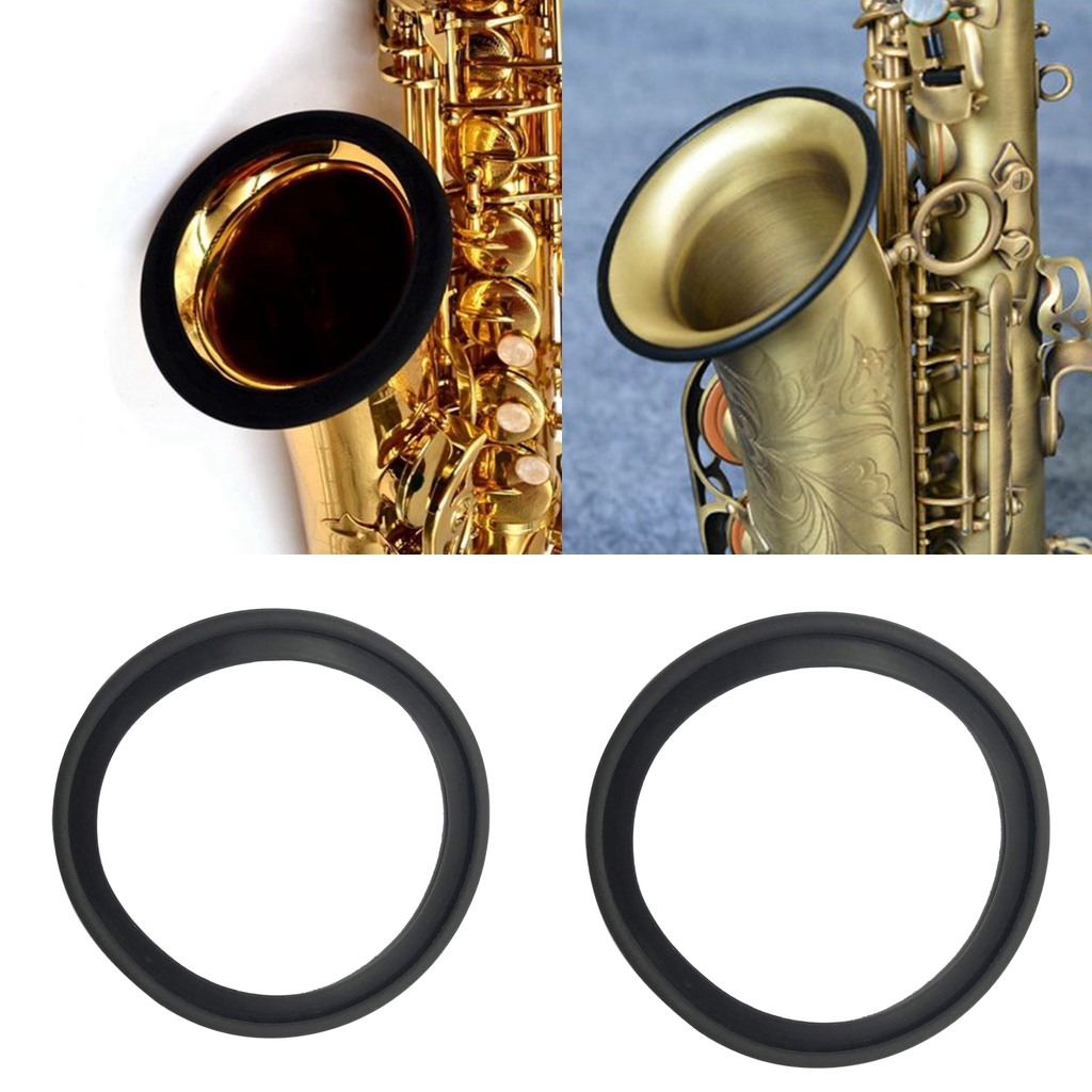 Sax Silicone Bell Protector Saxophone Ring Mute for Musical Beginners Gifts