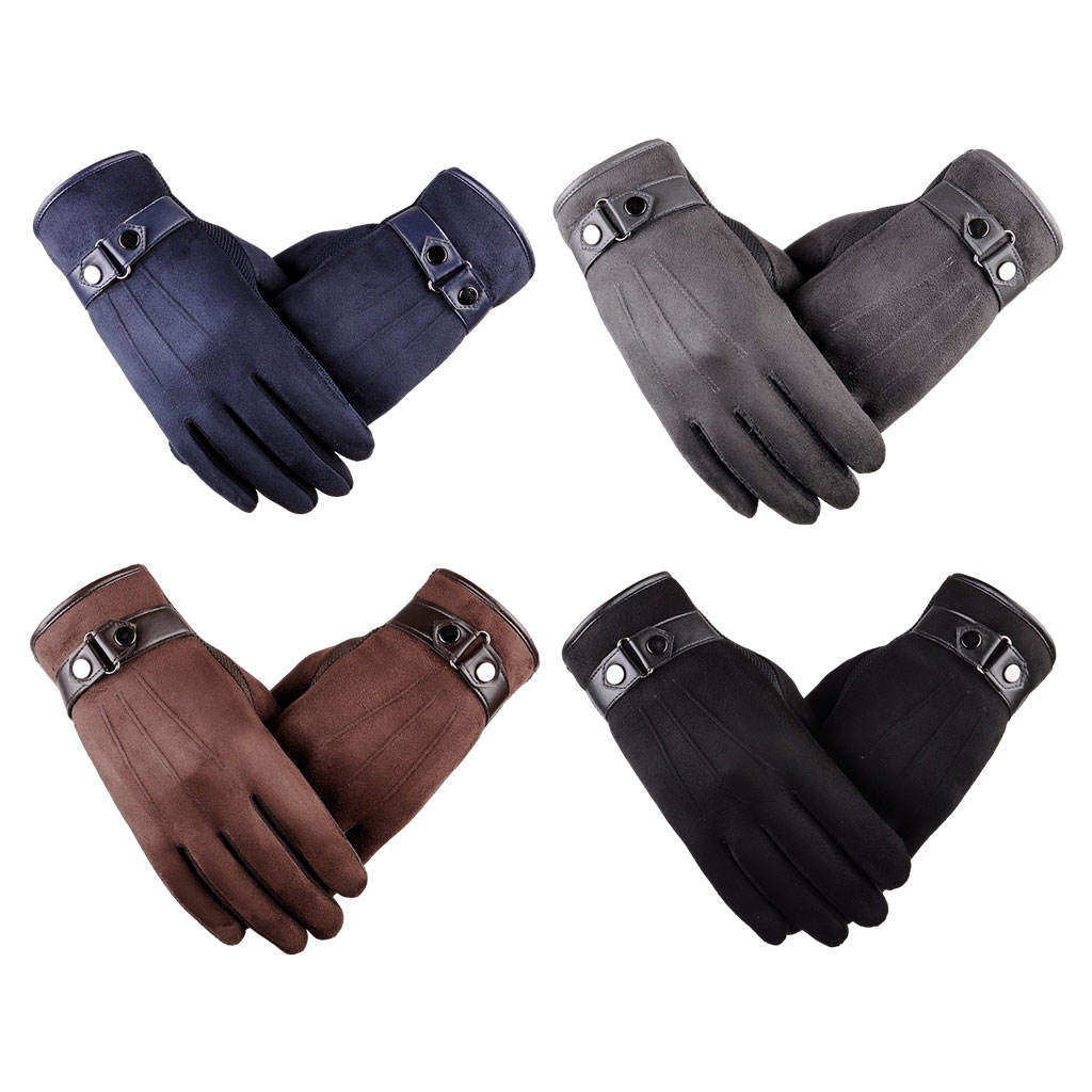 1Pair Winter Gloves Men Women Touchscreen Running Gloves Cold Weather Warm Gloves Driving Cycling Texting Workout Training