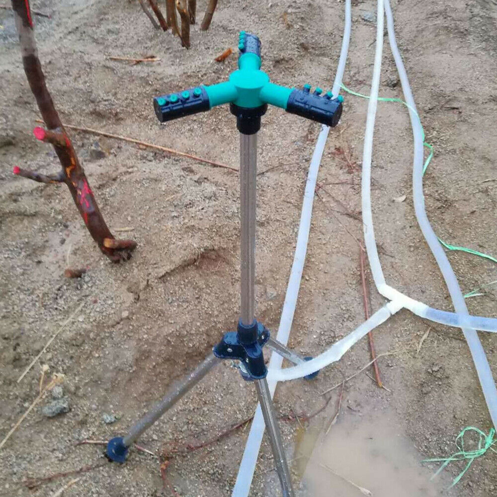 Tripod Sprinkler Watering Lawn Yard Garden Watering System Irrigation Sprinkler Tripod