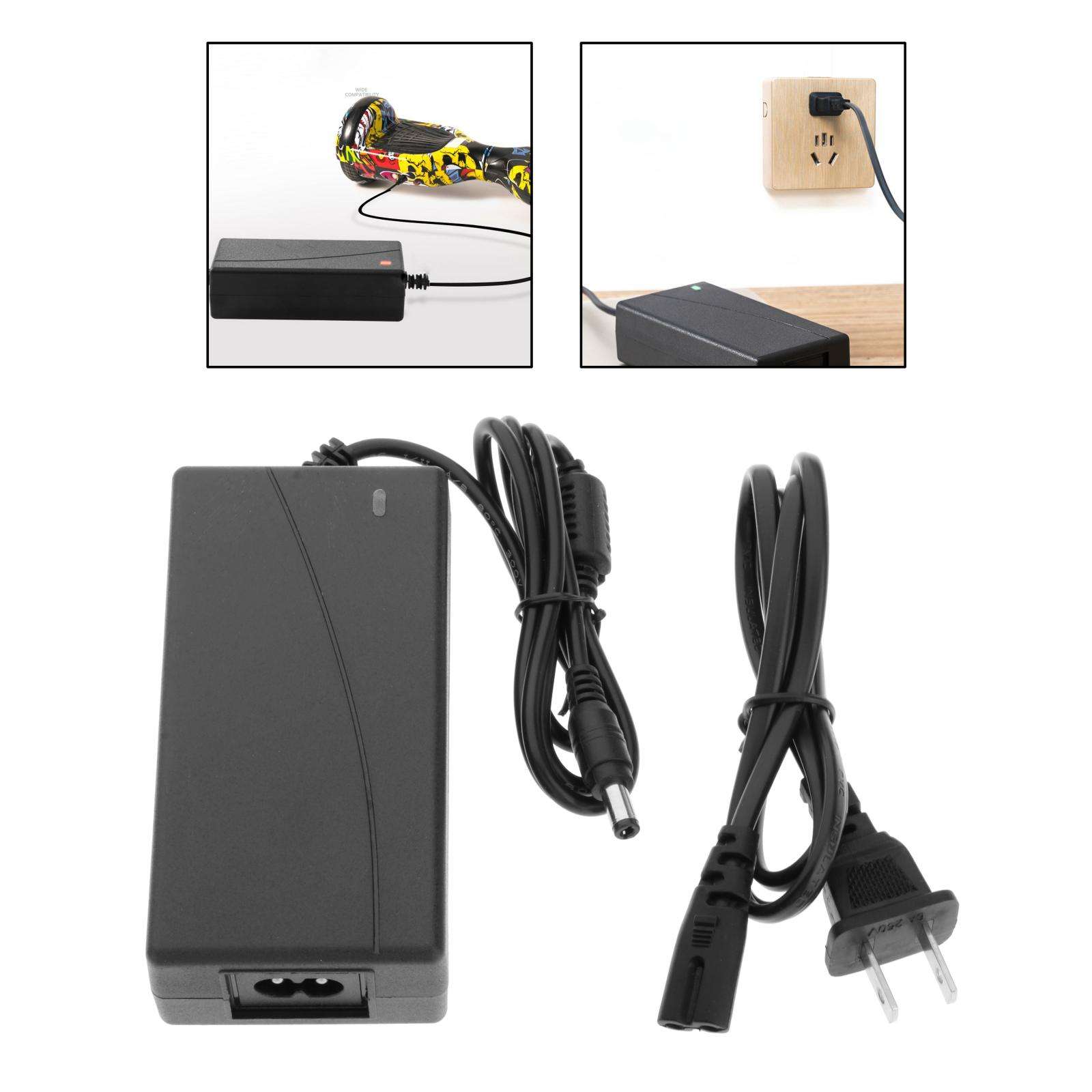 Power Supply DC 5.5mm 42V 2A Battery Charger for Electric Mobility Scooter