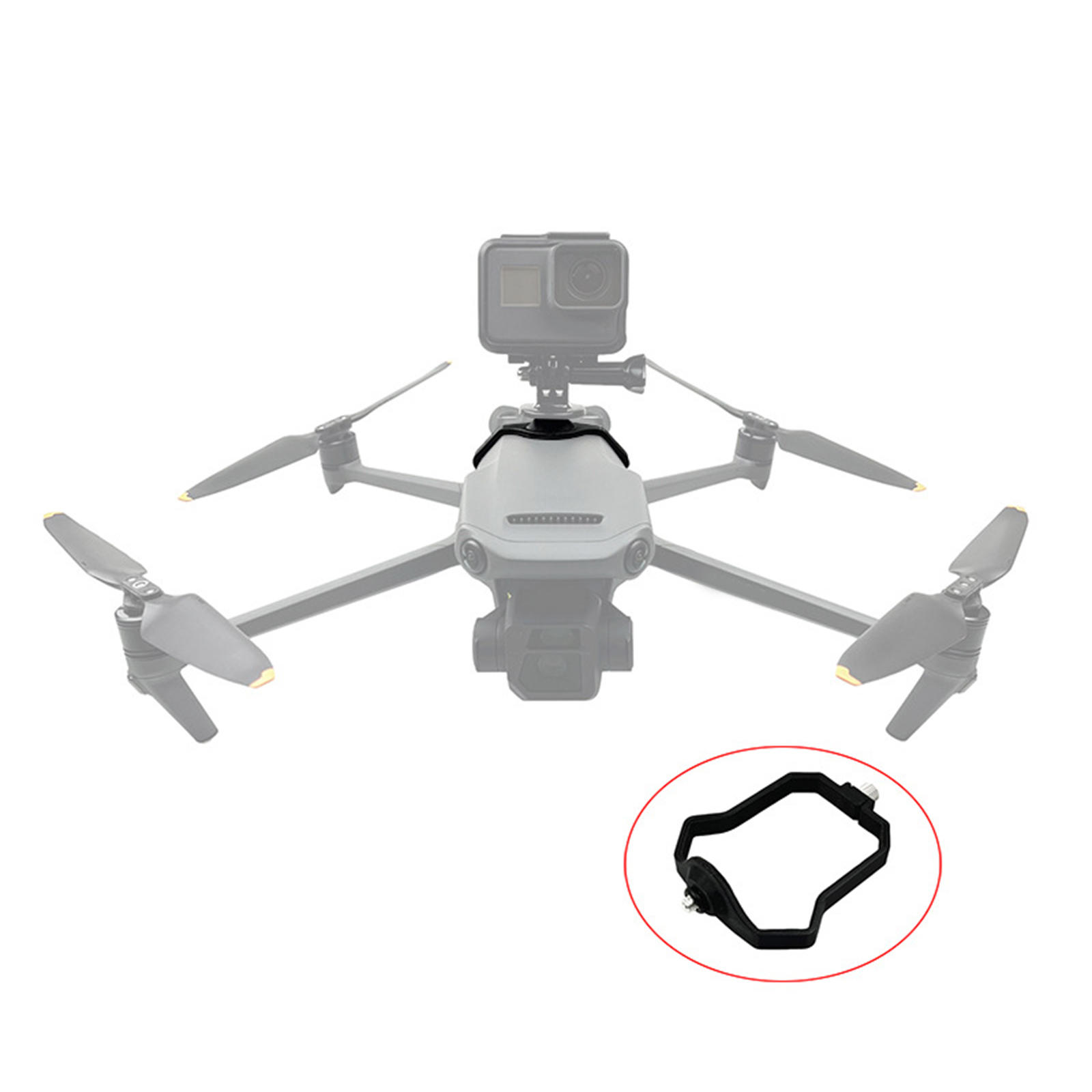 Expansion Bracket Mount Holder for DJI MAVIC 3 Drone Combo Go-Pro Action Camera Drone Accessories Kits Tools